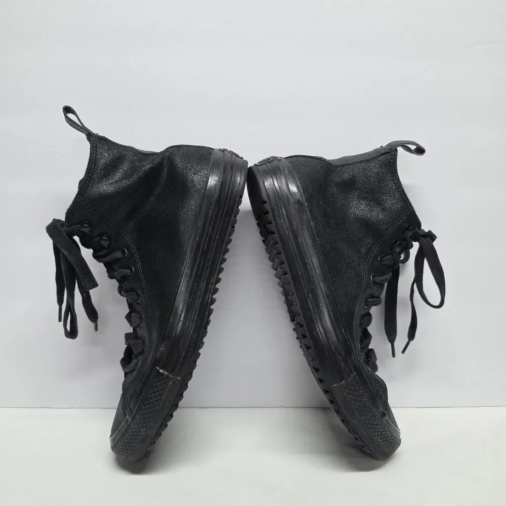 Converse Space Mountain Hiker Chuck Taylor All Star High Top Black Shimmer 9